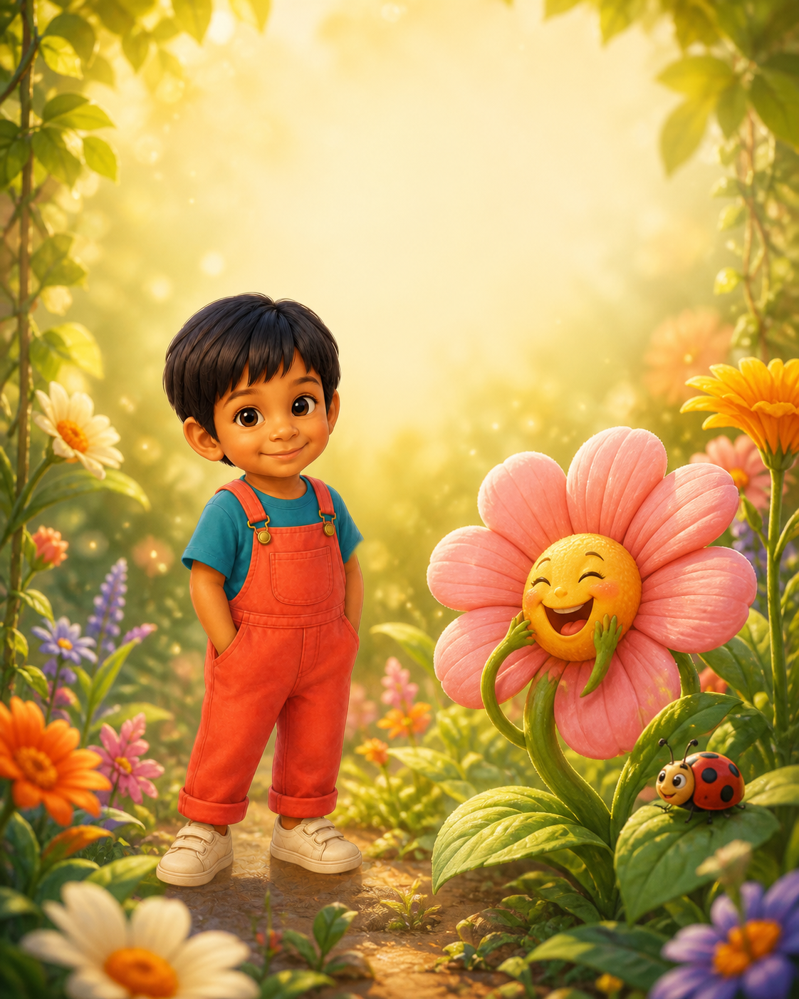 Danny and the Ticklish Garden book cover
