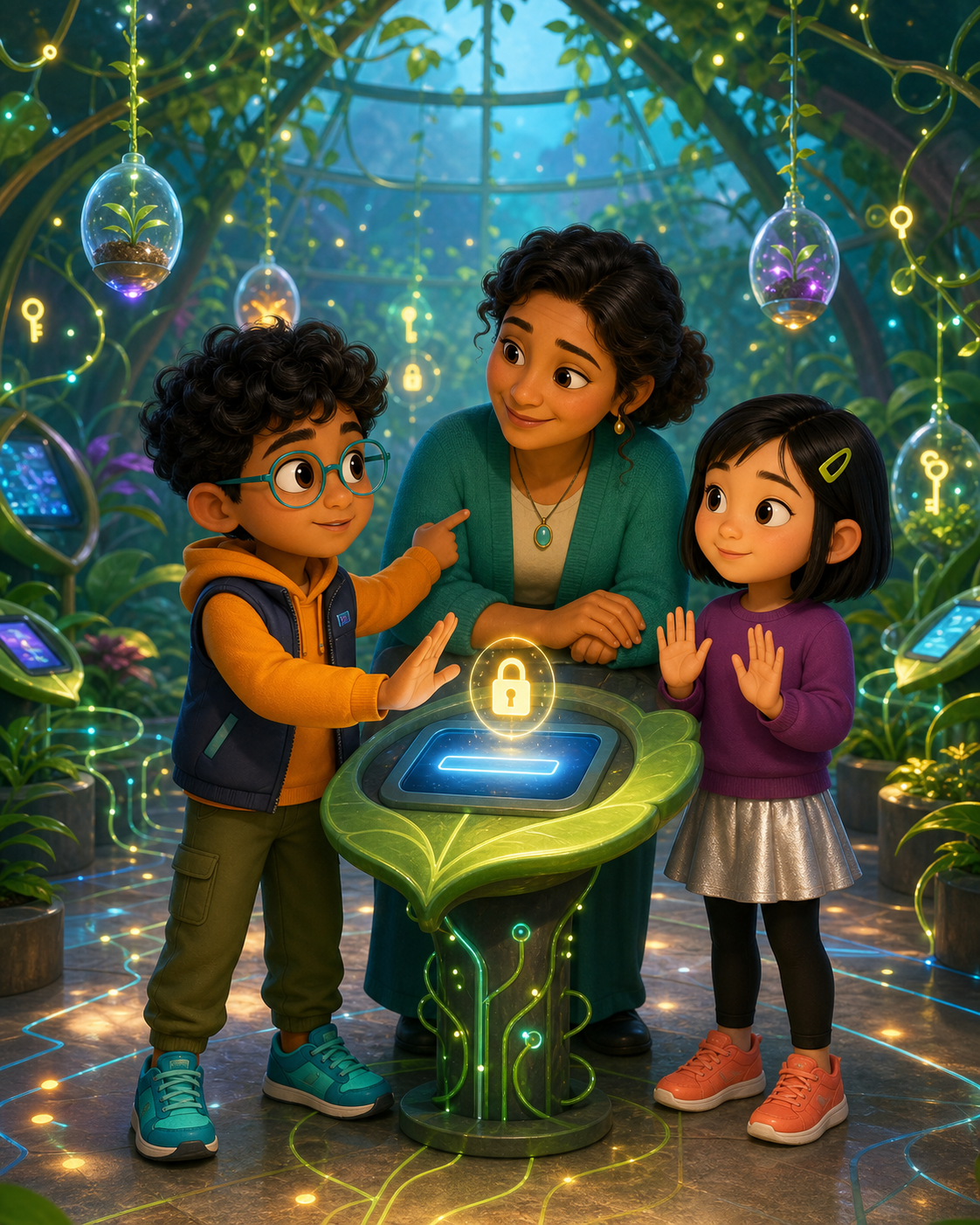 Ishan Keeps the Password Private book cover