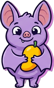 Bimbi, a friendly fruit bat