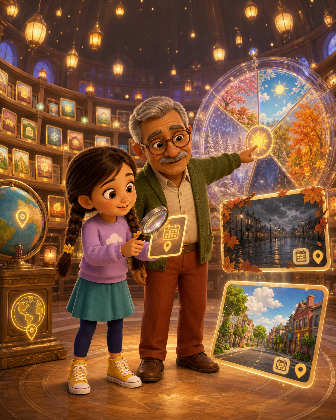 Lena Checks the Picture Date book cover