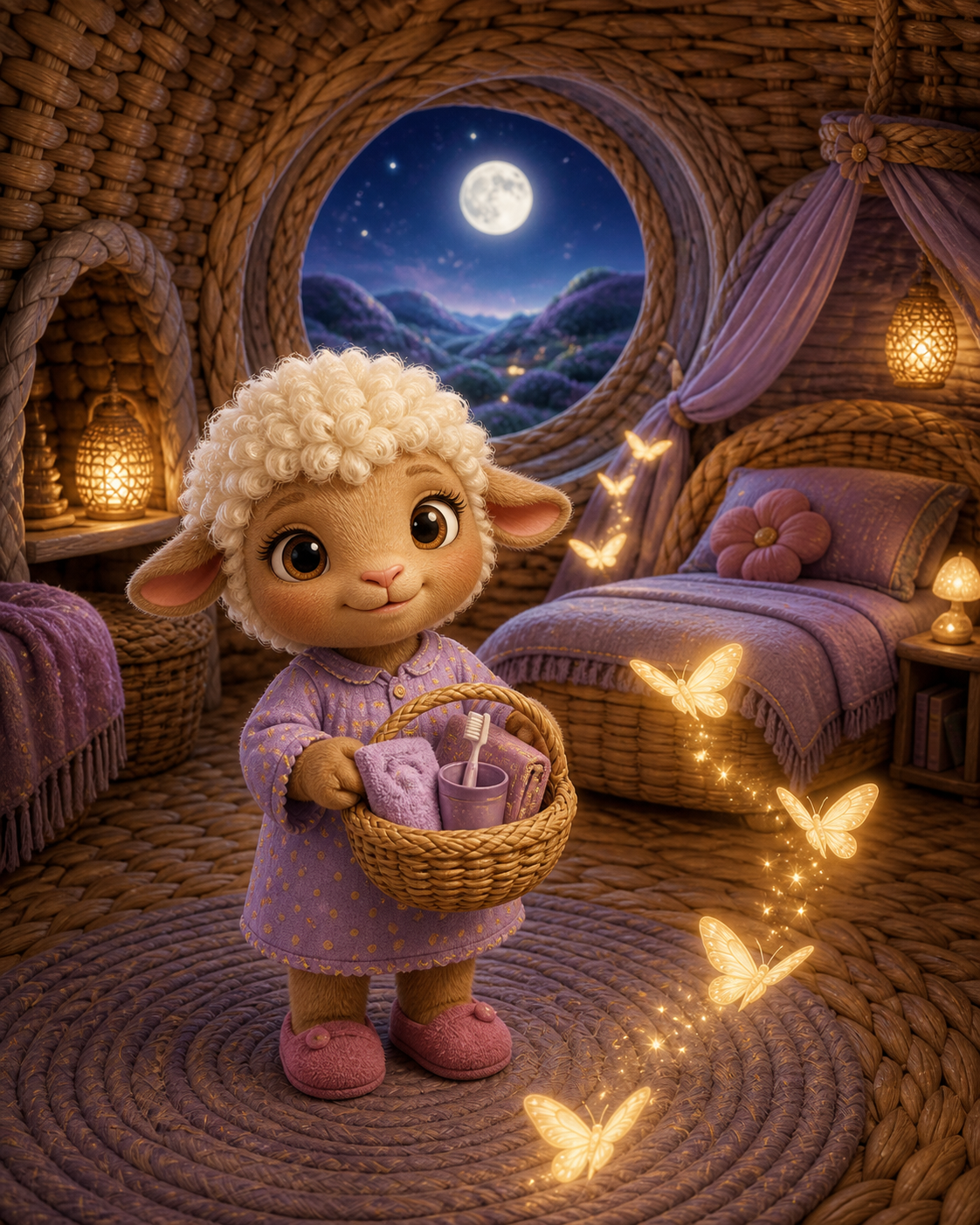 Nia's Bedtime Basket book cover
